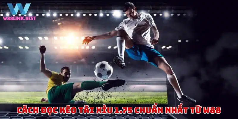 Cách đọc kèo tài xỉu 1.75 chuẩn nhất cho tân binh